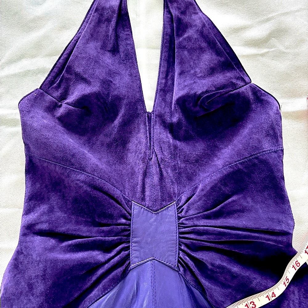 Elegant Purple Women's Dress